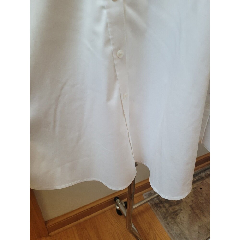 EUC Chico’s No Iron Chic Stretch Size 3(XL) 16/18 Button Up Shirt Long Sleeve - Picture 2 of 8